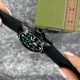 Чоловічий годинник Awarder 040 Embroidery Black-Green Black Automatic з сапфіровим склом та 10 ATM