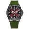 Годинник наручний Awarder 041 Embroidery Black-Red Green  Battery 10ATM