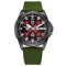 Годинник наручний Awarder 040 Embroidery Black-Red Green  Automatic 10ATM