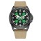 Годинник наручний Awarder 041 Embroidery Black-Green Khaki Battery 10ATM