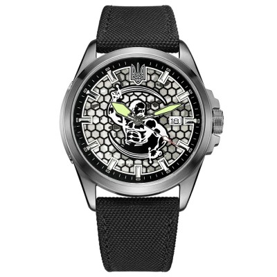 Годинник наручний Awarder 040 Cossack Black-Black Automatic 10ATM