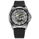 Мужские часы Awarder 040 Cossack Black-Black Automatic с сапфировым стеклом и защитой 10ATM