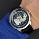 Мужские механические часы Awarder 043 Незламний Харків Silver-Black Automatic с сапфировым стеклом