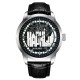 Мужские механические часы Awarder 043 Незламний Харків Silver-Black Automatic с сапфировым стеклом
