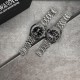 Жіночий годинник Awarder 035 Київ I Silver-Black зі сріблястим браслетом та чорним циферблатом