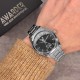 Жіночий годинник Awarder 035 Київ II Silver-Black — Класичний сталевий браслет, 33 мм