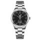 Жіночий годинник Awarder 035 Київ II Silver-Black — Класичний сталевий браслет, 33 мм