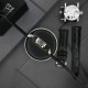 Мужские механические часы Awarder 022 Киев II Silver-Black с серебристым корпусом и кожаным ремешком