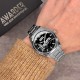 Жіночий годинник Awarder 035 Одеса II Silver-Black класичний на металевому браслеті