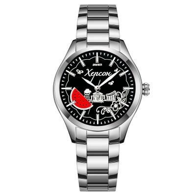 Жіночий годинник Awarder 035 Херсон I Silver-Black