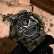 Мужские тактические часы Awarder 001 Camo Green с комбинированным циферблатом и подсветкой