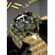 Чоловічий тактичний годинник Awarder 003 Camo Green з комбінованим циферблатом та підсвічуванням