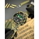 Мужские тактические часы Awarder 003 Тризуб золото Army Green с комбинированным циферблатом
