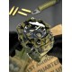 Мужские тактические часы Awarder 003 Тризуб золото Army Green с комбинированным циферблатом