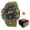 Годинник наручний Awarder 003 Тризуб золото Army Green