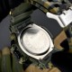 Мужские тактические часы Awarder 001 Тризуб золото Camo Green с камуфляжным ремешком и подсветкой