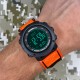 Наручные часы Awarder 036 Compass UA Nylon Black-Orange с электронным компасом и нейлоновым ремешком