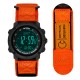 Наручные часы Awarder 036 Compass UA Nylon Black-Orange с электронным компасом и нейлоновым ремешком
