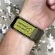Мужские тактические часы Awarder 036 Compass UA Nylon Black-Army Green с компасом и подсветкой