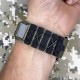 Тактичний годинник Awarder 036 Compass UA Nylon Pro Black-Army Green з електронним компасом та нейлоновим ремінцем