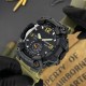 Мужские тактические часы Awarder 004 Army Green с комбинированным циферблатом и защитой 5 ATM