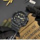 Мужские тактические часы Awarder 004 Black с комбинированным циферблатом и подсветкой