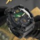 Мужские тактические часы Awarder 004 Black с комбинированным циферблатом и подсветкой