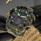 Мужские тактические часы Awarder 004 Camo Green с комбинированным циферблатом и подсветкой