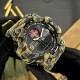 Годинник наручний Awarder 001 ЗСУ Army Green тактичний чоловічий з комбінованим циферблатом та захистом 5 ATM
