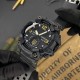 Мужские тактические часы Awarder 004 Тризуб Black с комбинированным циферблатом и подсветкой