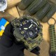 Мужские часы Awarder 004 Тризуб серебро Camo Green — тактические водонепроницаемые 5 ATM