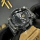 Мужские тактические часы Awarder 001 Тризуб золото All Black с комбинированным циферблатом