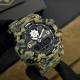 Мужские тактические часы Awarder 001 Полиция Camo Green с комбинированным циферблатом и водозащитой 5 ATM