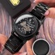 Мужские часы Awarder 021 Де би не був All Black Steel механика с автоподзаводом