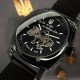 Мужские часы Awarder 021 Де би не був All Black Mesh механика с автоподзаводом