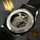 Мужские часы Awarder 021 Де би не був All Black Mesh механика с автоподзаводом