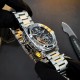 Мужские механические часы Awarder 021 Де би не був Silver Steel с автоподзаводом