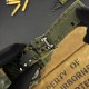 Часы наручные Awarder 005 Тризуб серебро Camo Green — тактические мужские часы 5 ATM