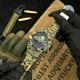 Чоловічий тактичний годинник Awarder 001 ДПС Army Green з комбінованим циферблатом та захистом 5 ATM