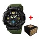 Мужские тактические часы Awarder 004 СБУ Army Green-Black с водонепроницаемостью 5 ATM и хронографом