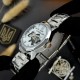 Мужские механические часы Awarder 024 Не забуду дом Silver-White с автоподзаводом и стальным браслетом