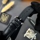 Мужские часы Awarder 053 Де би не був Silver-Black механика с автоподзаводом