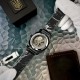 Мужские механические часы Awarder 021-3D Де би не був All Black Mesh с автоподзаводом
