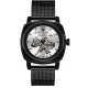 Мужские механические часы Awarder 021-3D Де би не был Black-White Mesh с автоподзаводом