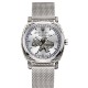 Мужские механические часы Awarder 021-3D Де би не був Silver-White Mesh с автоподзаводом