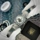 Мужские механические часы Awarder 021-3D Де би не був Silver-White Steel с автоподзаводом