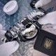 Мужские механические часы Awarder 021-3D Де би не був Black-White Steel с автоподзаводом