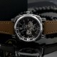 Женские механические часы Awarder 021 Де би не была Silver-Black-Brown с автоподзаводом