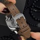 Женские механические часы Awarder 021 Де би не была Silver-Black-Brown с автоподзаводом