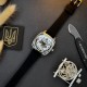 Жіночий механічний годинник Awarder 021 Де би не була Silver-Silver-Black з автопідзаводом